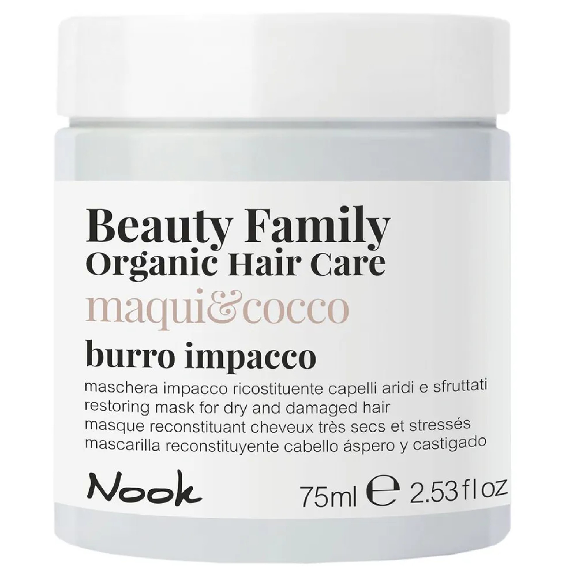 Nook Beauty Family Burro Impacco Maqui&Cocco 75ml