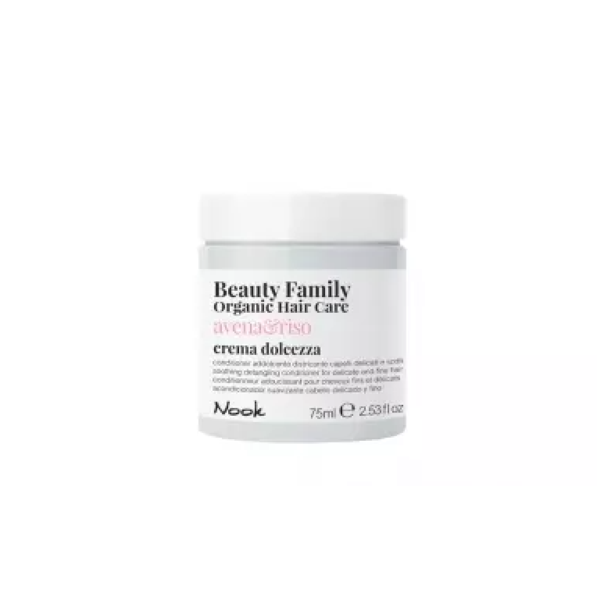 Nook Beauty Family Crema Dolcezza Avena&Riso 75ml