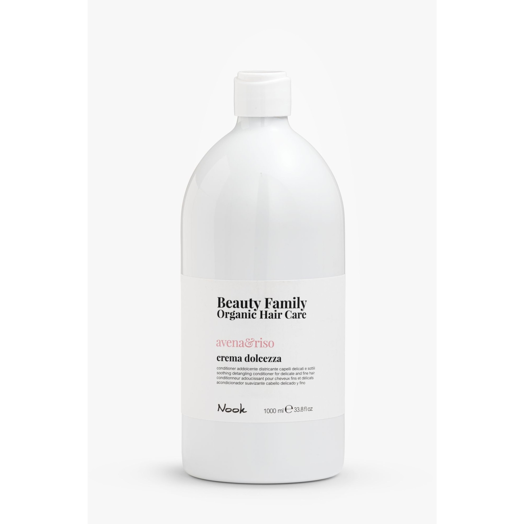 Nook Beauty Family Crema Dolcezza Avena&Riso 1000ml