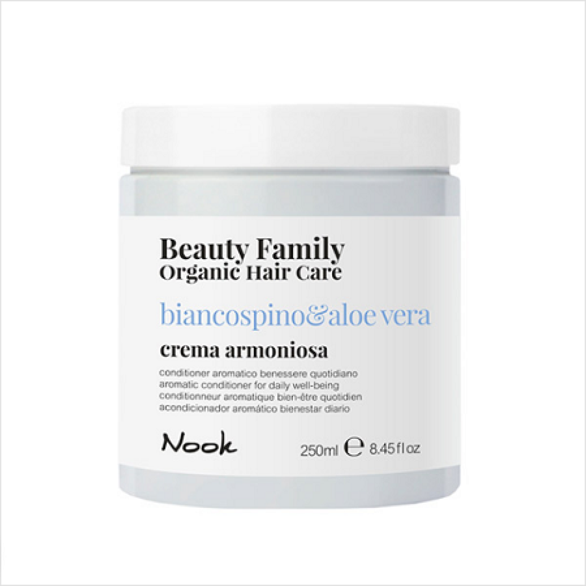 Nook Beauty Family Crema Armoniosa Biancospino&Aloe Vera 250ml