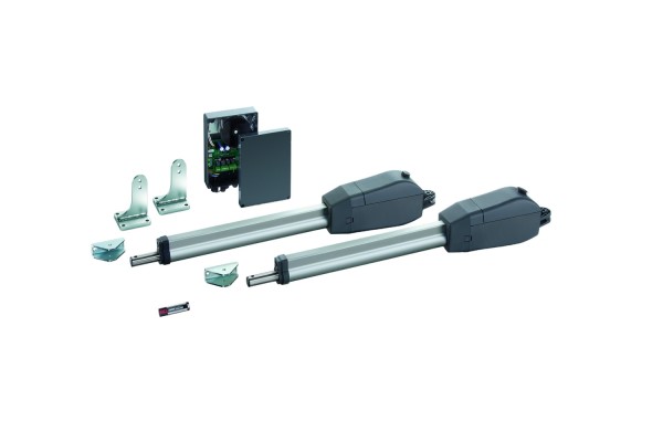 Sommer Twist 350E elektronischer Doppeltorantrieb KomplettSet für Garten & Einfahrtstore 2flügelig