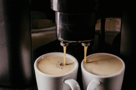 Kaffeevollautomat auf Rechnung